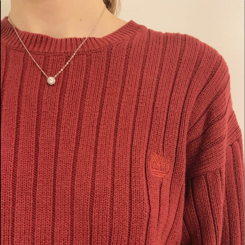 red cozy sweater!!❤️❤️❤️
